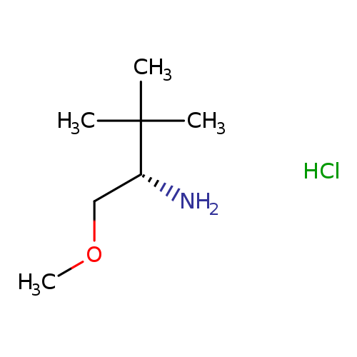 (2S)-1-methoxy-3,3-dimethylbutan-2-amine hydrochloride