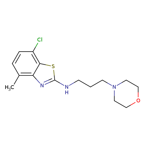 7-Chloro-4-methyl-N-(3-morpholinopropyl)benzo[d]thiazol-2-amine