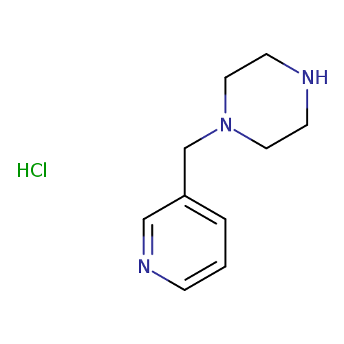 1-(Pyridin-3-ylmethyl)piperazine hydrochloride