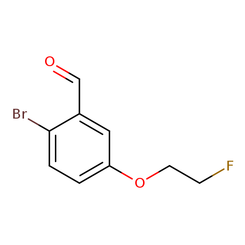2-Bromo-5-(2-fluoroethoxy)benzaldehyde