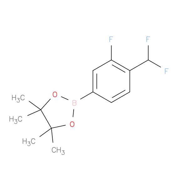 2-(4-(Difluoromethyl)-3-fluorophenyl)-4,4,5,5-tetramethyl-1,3,2-dioxaborolane