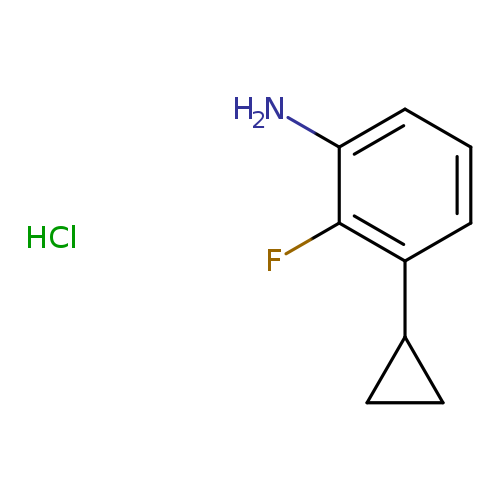 3-cyclopropyl-2-fluoroanilinehydrochloride