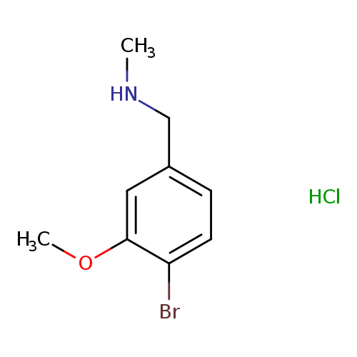 [(4-bromo-3-methoxyphenyl)methyl](methyl)amine hydrochloride