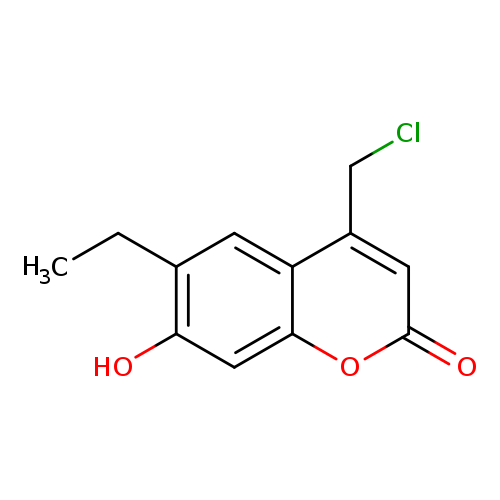 4-(chloromethyl)-6-ethyl-7-hydroxy-2H-chromen-2-one
