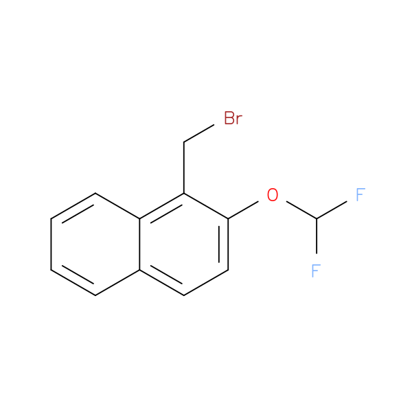 1-(bromomethyl)-2-(difluoromethoxy)naphthalene