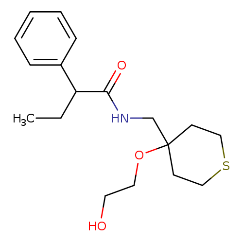 N-{[4-(2-hydroxyethoxy)thian-4-yl]methyl}-2-phenylbutanamide