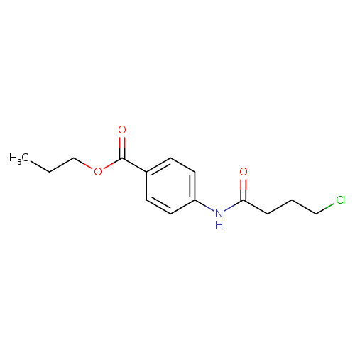 propyl 4-[(4-chlorobutanoyl)amino]benzoate