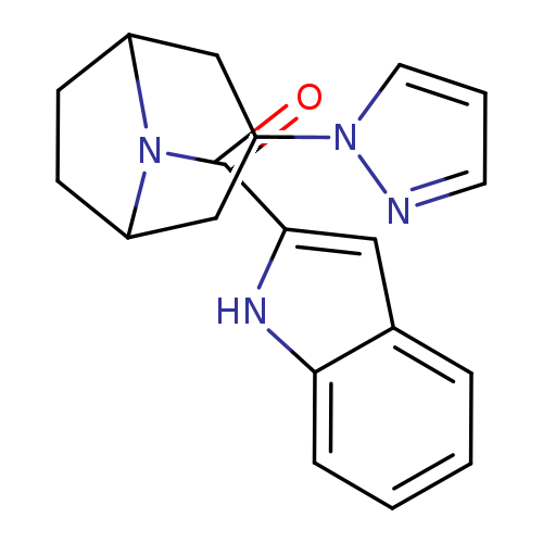 2-[3-(1H-pyrazol-1-yl)-8-azabicyclo[3.2.1]octane-8-carbonyl]-1H-indole