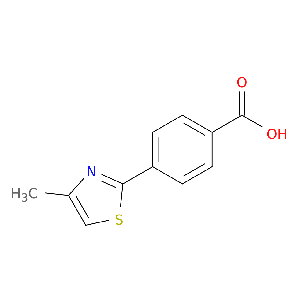 4-(4-methyl-1,3-thiazol-2-yl)benzoic acid