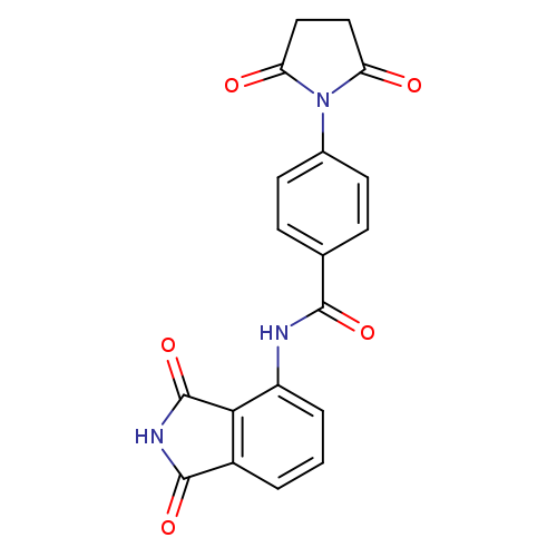 N-(1,3-dioxo-2,3-dihydro-1H-isoindol-4-yl)-4-(2,5-dioxopyrrolidin-1-yl)benzamide