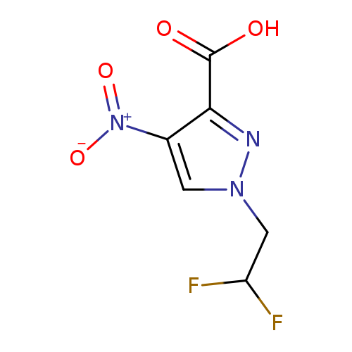 1-(2,2-Difluoroethyl)-4-nitro-1H-pyrazole-3-carboxylic acid