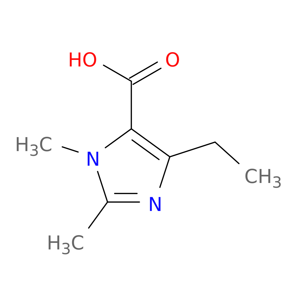 4-ethyl-1,2-dimethyl-1H-imidazole-5-carboxylic acid