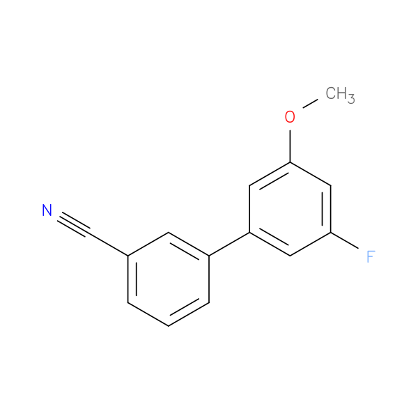 3-(3-Fluoro-5-methoxyphenyl)benzonitrile