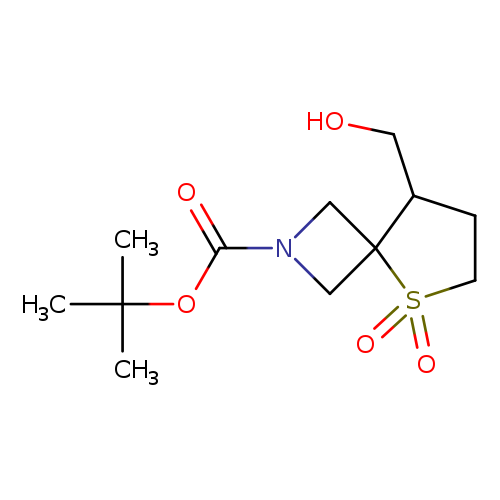 tert-Butyl 8-(hydroxymethyl)-5-thia-2-azaspiro[3.4]octane-2-carboxylate 5,5-dioxide