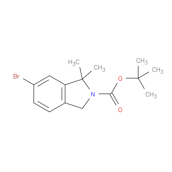 tert-Butyl 6-bromo-1,1-dimethyl-2,3-dihydro-1h-isoindole-2-carboxylate