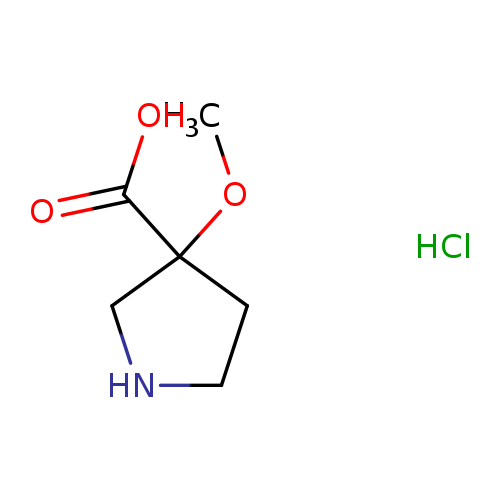3-methoxypyrrolidine-3-carboxylic acid hydrochloride