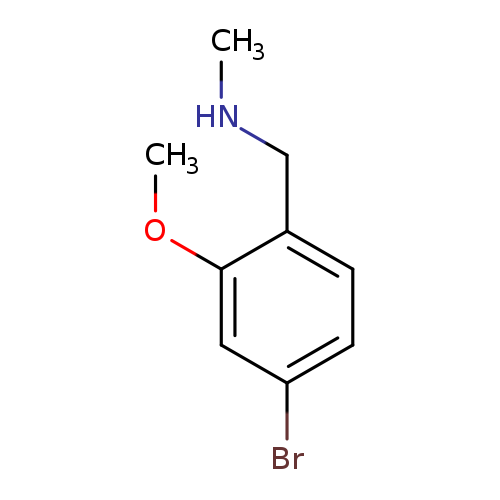 [(4-bromo-2-methoxyphenyl)methyl](methyl)amine