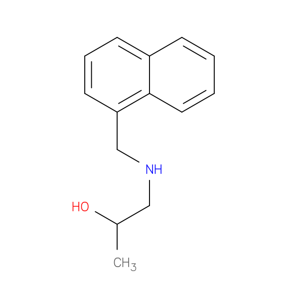 1-[(1-naphthylmethyl)amino]propan-2-ol