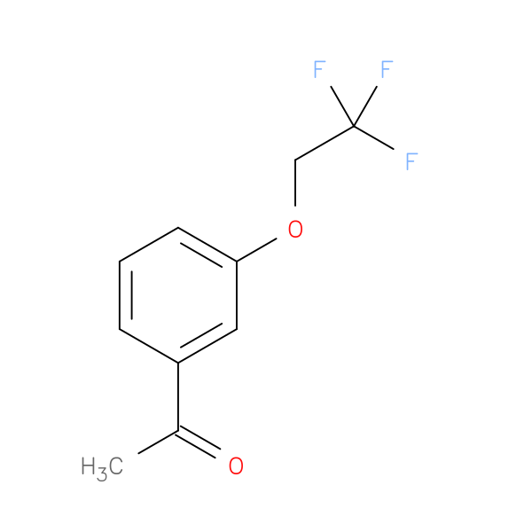 1-[3-(2,2,2-Trifluoroethoxy)phenyl]ethan-1-one