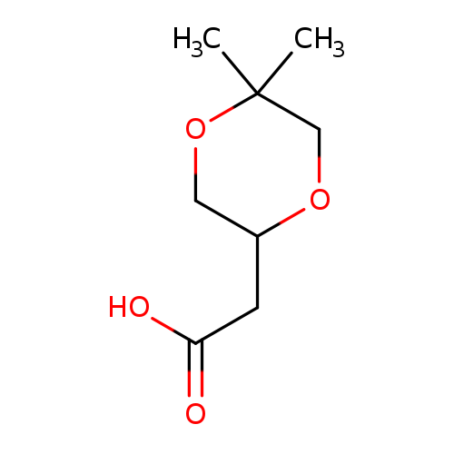 2-(5,5-dimethyl-1,4-dioxan-2-yl)aceticacid