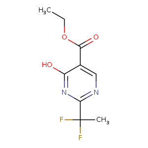 Ethyl 2-(1,1-Difluoroethyl)-4-hydroxypyrimidine-5-carboxylate