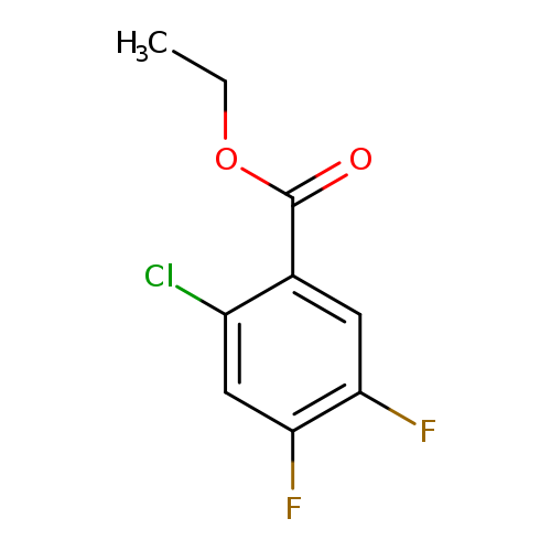 Benzoic acid, 2-chloro-4,5-difluoro-, ethyl ester