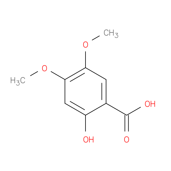 2-HYDROXY-4,5-DIMETHOXY BENZOIC ACID