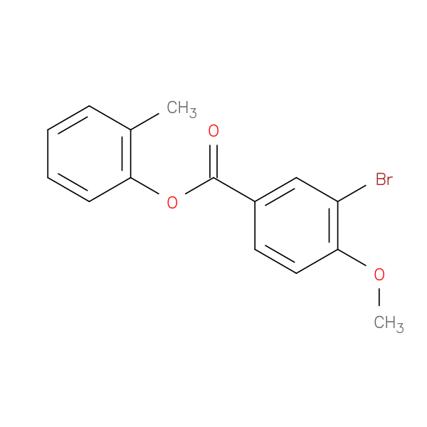 2-methylphenyl 3-bromo-4-methoxybenzoate