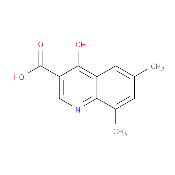 6,8-Dimethyl-4-hydroxyquinoline-3-carboxylic acid