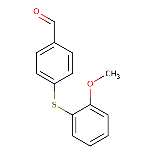 4-((2-Methoxyphenyl)thio)benzaldehyde