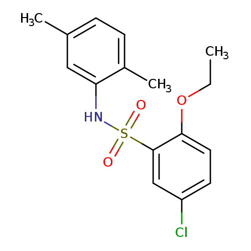 5-chloro-N-(2,5-dimethylphenyl)-2-ethoxybenzene-1-sulfonamide