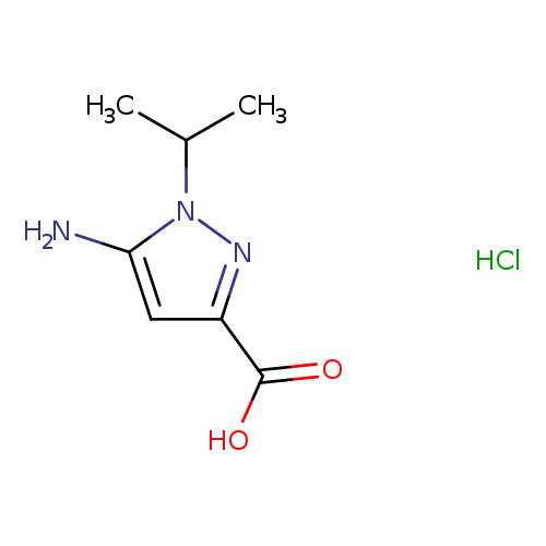 5-Amino-1-isopropyl-1H-pyrazole-3-carboxylic acid hydrochloride