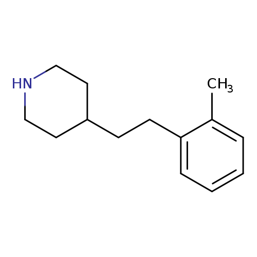 4-[2-(2-methylphenyl)ethyl]piperidine