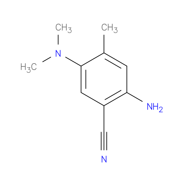 2-amino-5-(dimethylamino)-4-methylbenzonitrile
