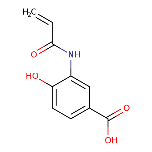 4-hydroxy-3-(prop-2-enamido)benzoic acid