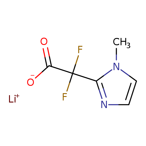 2,2-Difluoro-2-(1-methyl-1H-imidazol-2-yl)acetic acid, lithium salt
