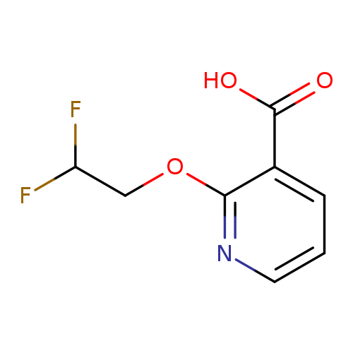 2-(2,2-Difluoroethoxy)pyridine-3-carboxylic acid