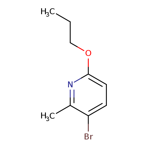 3-Bromo-2-methyl-6-propoxypyridine