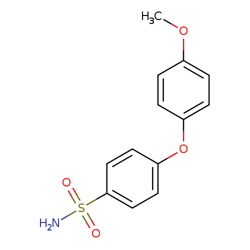 4-(4-methoxyphenoxy)benzene-1-sulfonamide