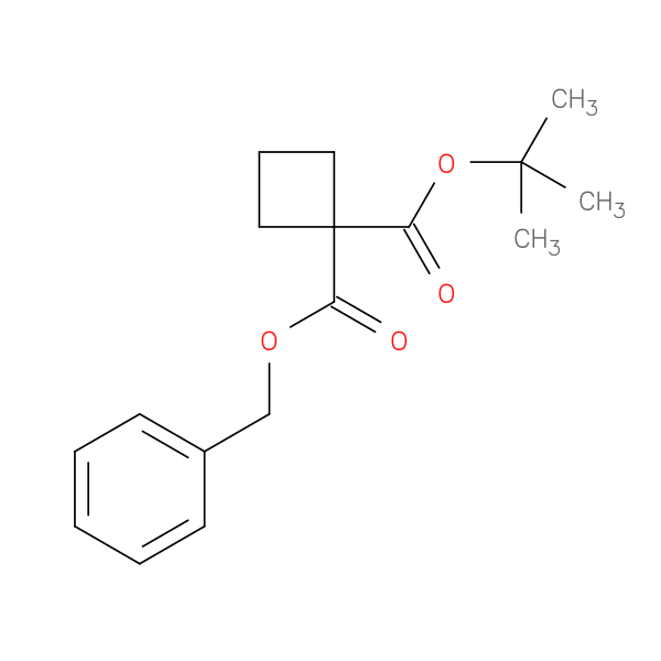 1-Benzyl 1-tert-butyl cyclobutane-1,1-dicarboxylate