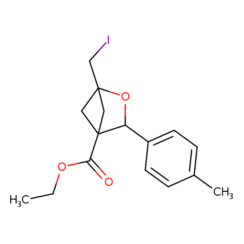 ethyl 1-(iodomethyl)-3-(4-methylphenyl)-2-oxabicyclo[2.1.1]hexane-4-carboxylate