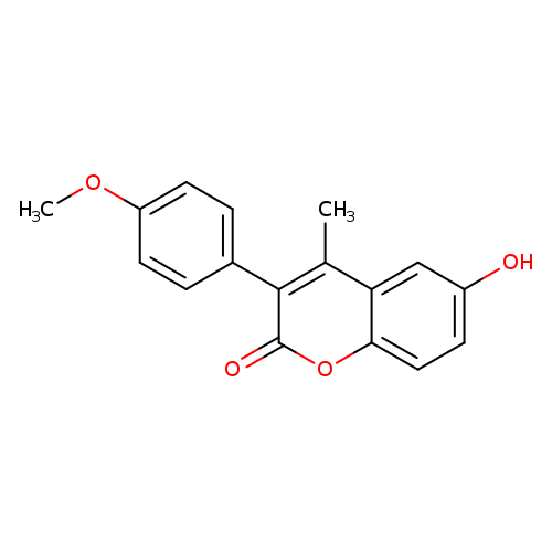 6-hydroxy-3-(4-methoxyphenyl)-4-methyl-2H-chromen-2-one