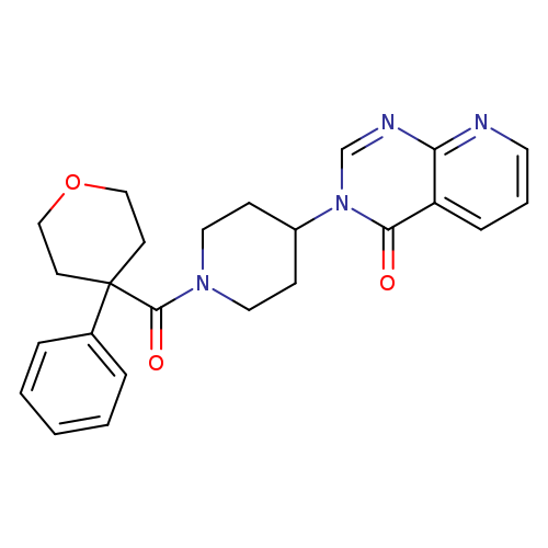 3-[1-(4-phenyloxane-4-carbonyl)piperidin-4-yl]-3H,4H-pyrido[2,3-d]pyrimidin-4-one