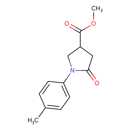 Methyl 1-(4-methylphenyl)-5-oxopyrrolidine-3-carboxylate