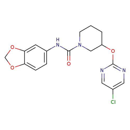 N-(2H-1,3-benzodioxol-5-yl)-3-[(5-chloropyrimidin-2-yl)oxy]piperidine-1-carboxamide