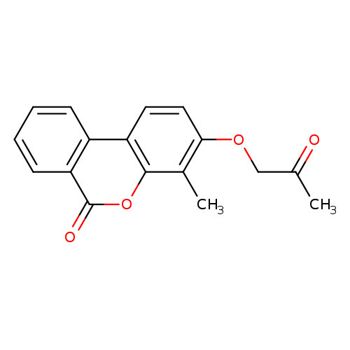 4-Methyl-3-(2-oxopropoxy)-6h-benzo[c]chromen-6-one