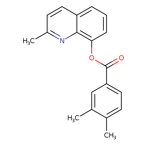 2-methylquinolin-8-yl 3,4-dimethylbenzoate