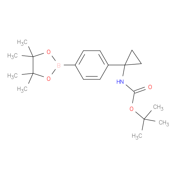 4-[1-(N-BOC-Amino)cyclopropyl]phenylboronic acid pinacol ester