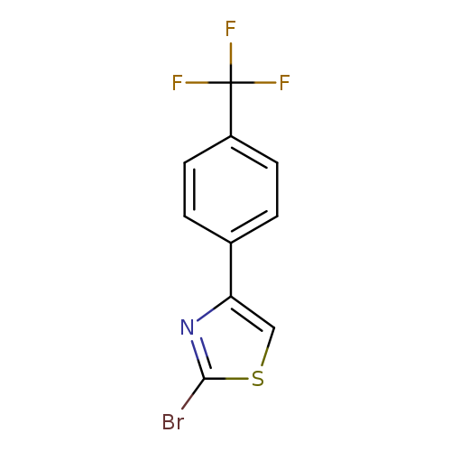 2-Bromo-4-(4-(trifluoromethyl)phenyl)thiazole