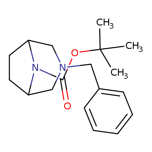 3,8-Diazabicyclo[3.2.1]octane-8-carboxylic acid, 3-(phenylmethyl)-, 1,1-dimethylethyl ester